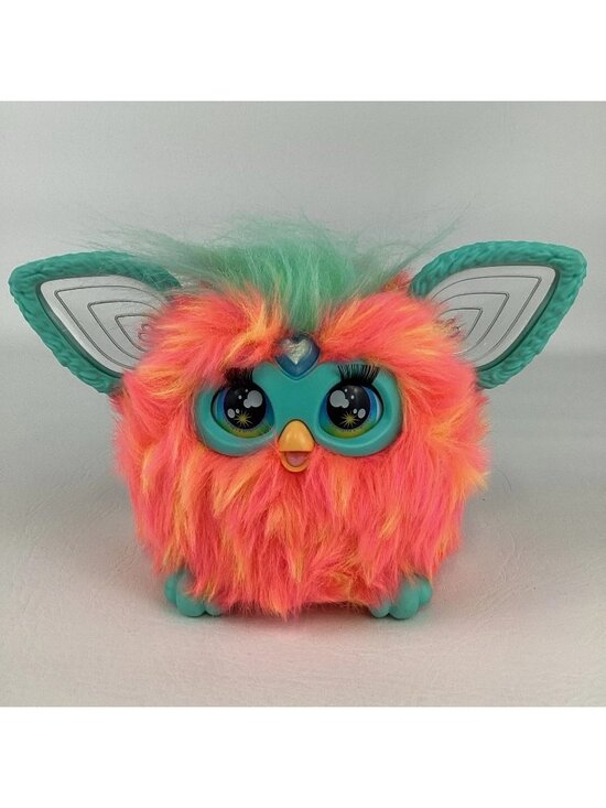Hasbro Other - Furby Coral Fashion Interactive Pet Plush Toy Lights Sounds TESTED 2023 Hasbro